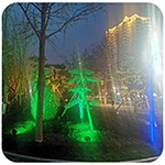 保定競(jìng)秀公園旁七一路街心公園（口袋公園）開放了！您知道哪些景觀燈等亮化燈具為什么那么布置設(shè)計(jì)嗎？